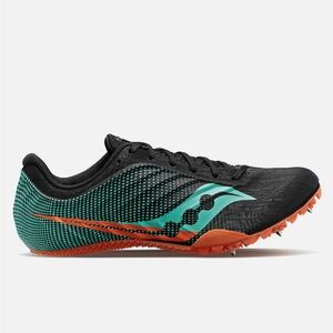 New Saucony Spitfire 5 Metal Spike Sprint Cleats Shoes Men's 7.5